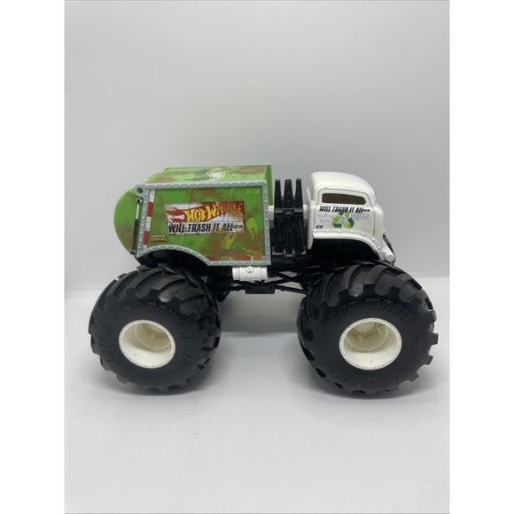 LARGE HOT-WHEELS Will Trash It All. Garbage Truck / Monster Truck. EX CONDITION. - Picture 3 of 5